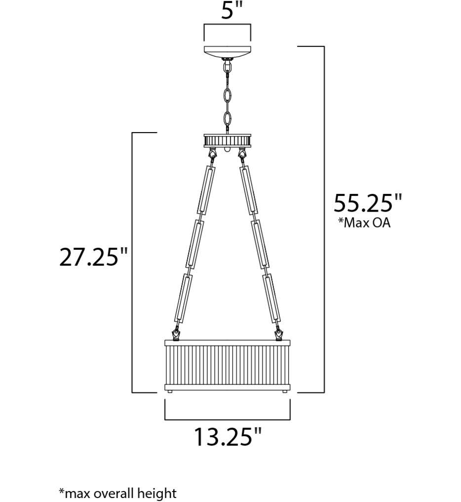Oil Rubbed Bronze Burnished Brass Pendant Light X288