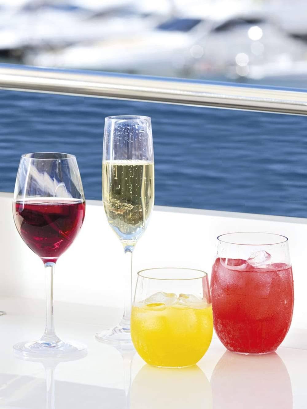 Set of 6 Non-Slip Wine Glass W480