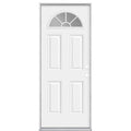 Primed White Steel Prehung Front Exterior Door Z39071
