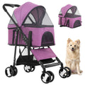 3-in-1 Pet Stroller with Detachable Carrier E438