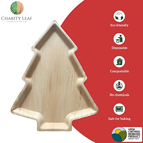Disposable Palm Leaf 17"x12" Plates (5 pieces) T2898