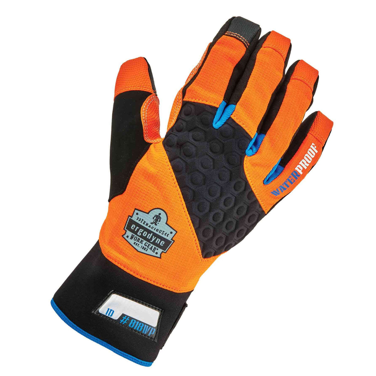 Orange Thermal Waterproof Utility Gloves H647670