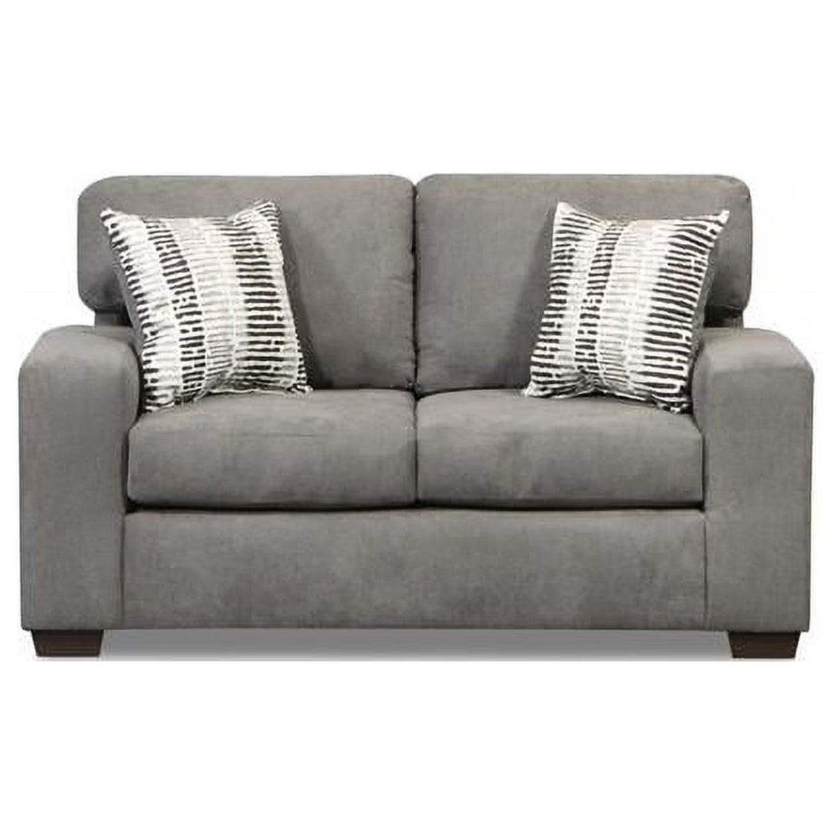Charcoal Loveseat Sofa S754