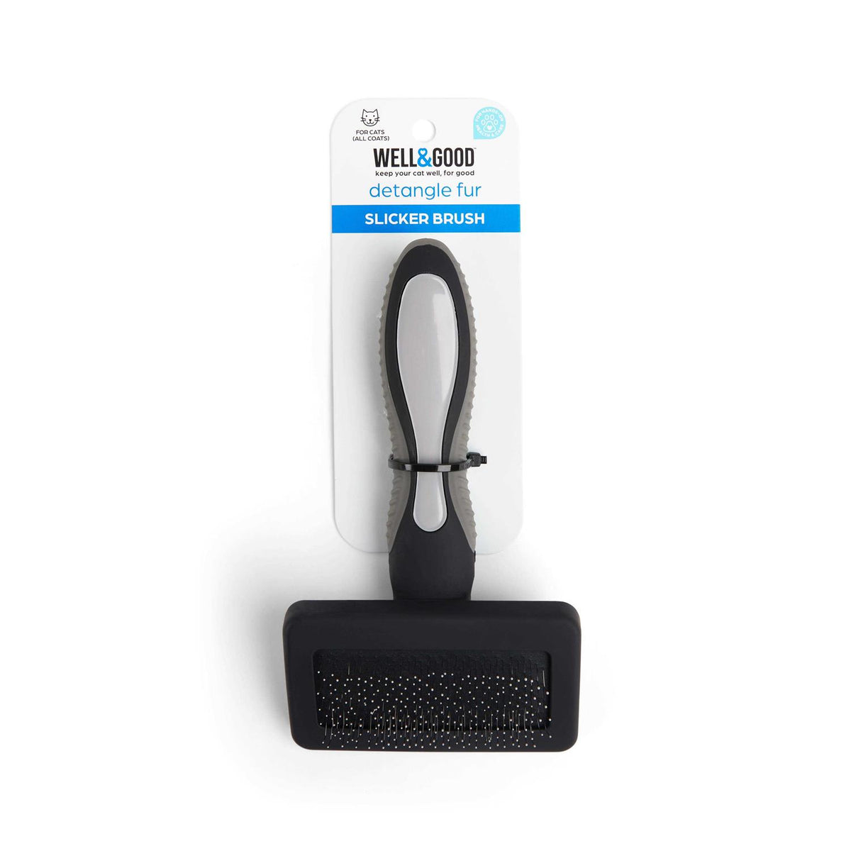 Black Cushion Slicker Cat Brush S9622