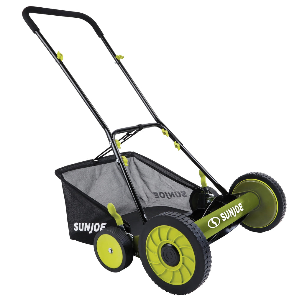 18-inch Manual Reel Mower with Grass Catcher F8268