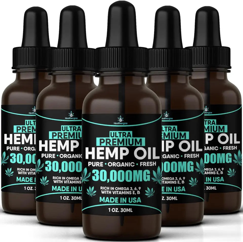 Organic Hemp Seed Oil 5 Pack Y667972