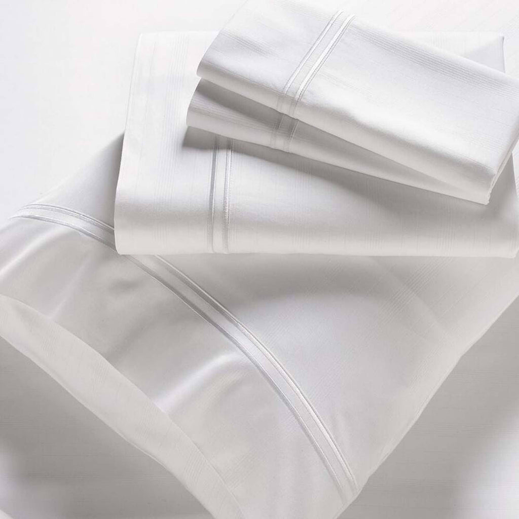 White Bamboo Sheets Twin XL C210
