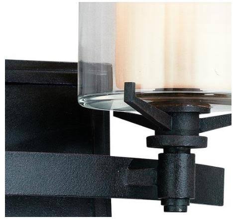 French Iron 2 Light Bath J31795