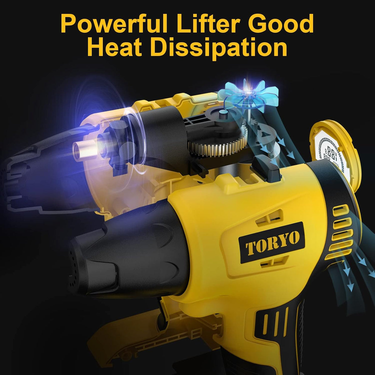 20V Cordless Tire Inflator Portable Air Compressor 150PSI I264