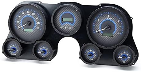 Blue Display Carbon Fiber Face Truck VHX System U82646