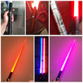 Rechargeable Silver-Pink Light Saber D807367