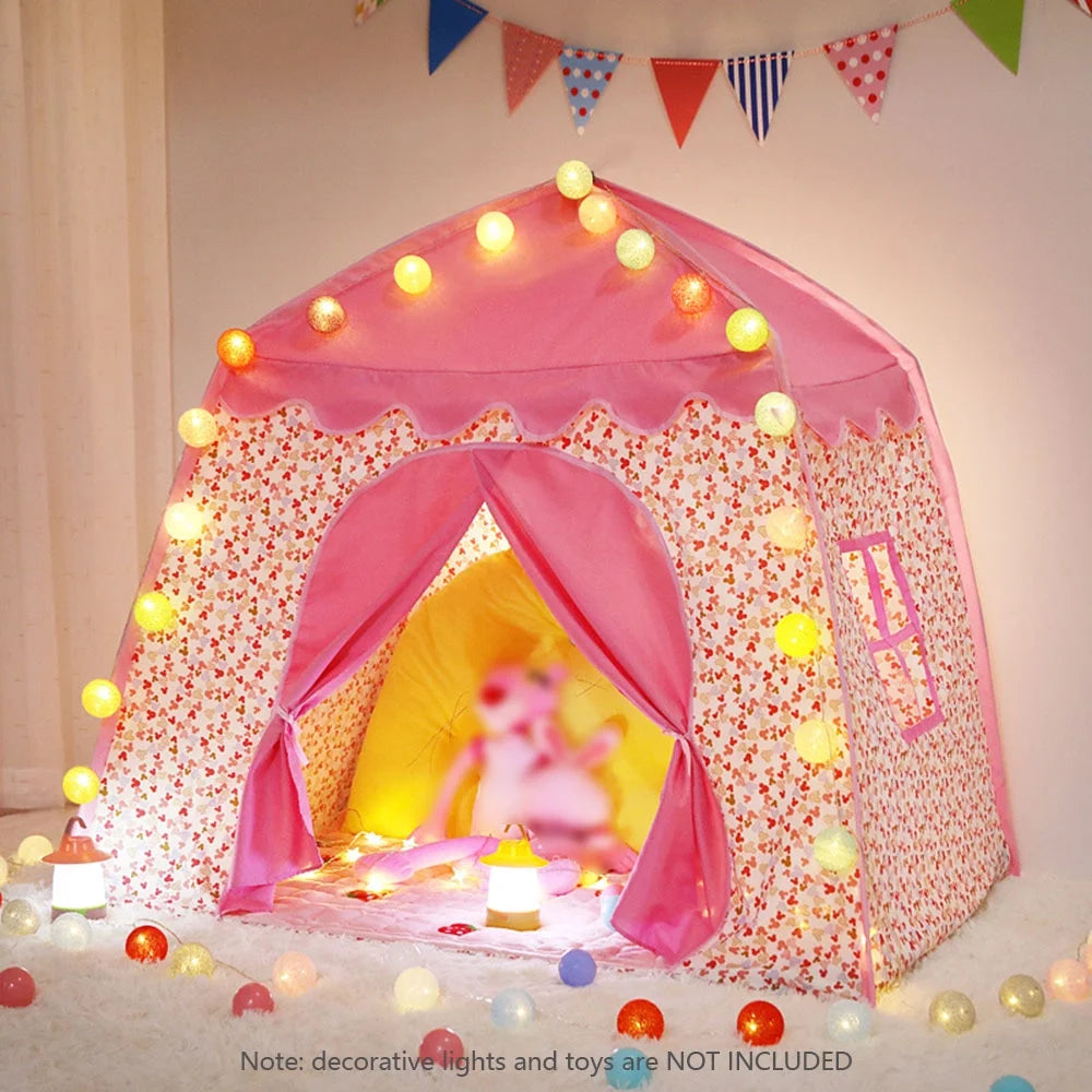Princess Castle Play Tent with Carry Bag L4774