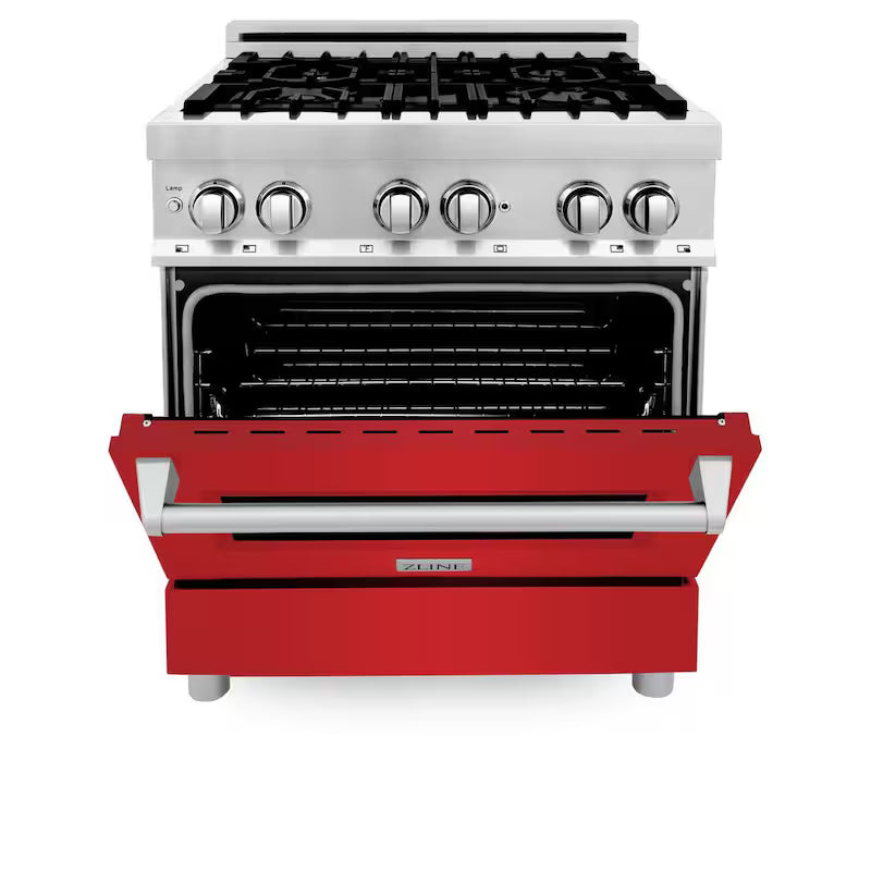 4 Burner Dual Fuel Range Stainless Steel R8265