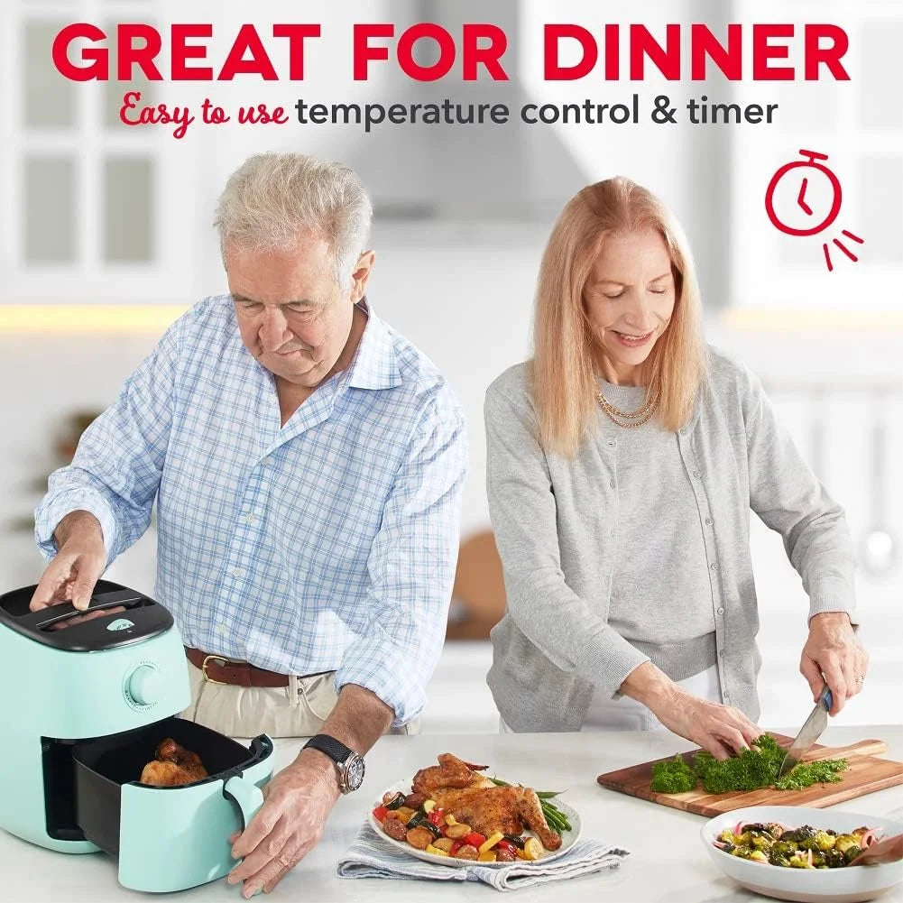 2.6Qt Non-Stick Electric Air Fryer A714
