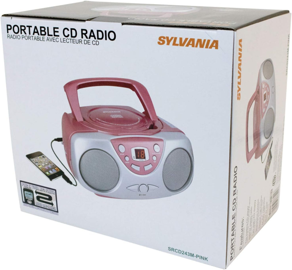 Portable CD Player with AM/FM Radio V645