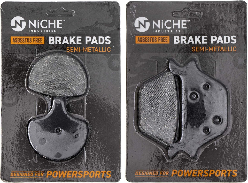 Semi-Metallic Brake Pad Set Pack of 2 L211