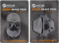 Semi-Metallic Brake Pad Set Pack of 2 L211