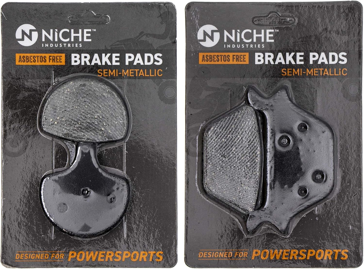 Semi-Metallic Brake Pad Set Pack of 2 L211