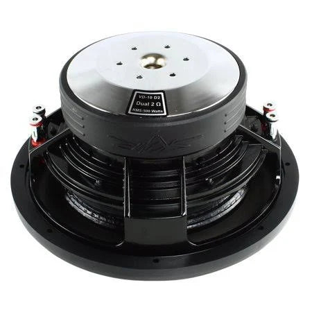 10 Inch Dual 4 Ohm 800 Watt Max Power Shallow Mount Car Subwoofer Y9793