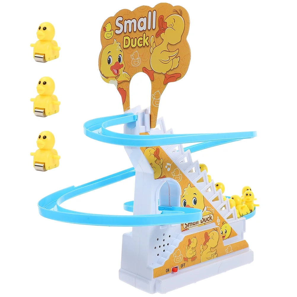 Stair Climbing Toy Roller Coaster 4 Sets Slide Childrens Toys B830617