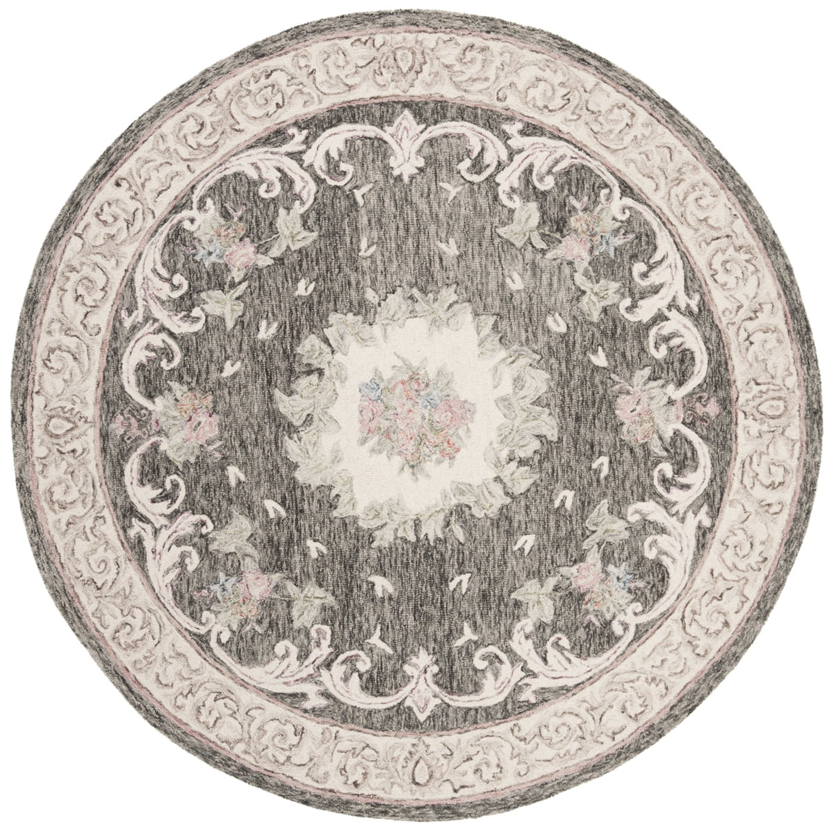 Ivory Charcoal Rug G72893