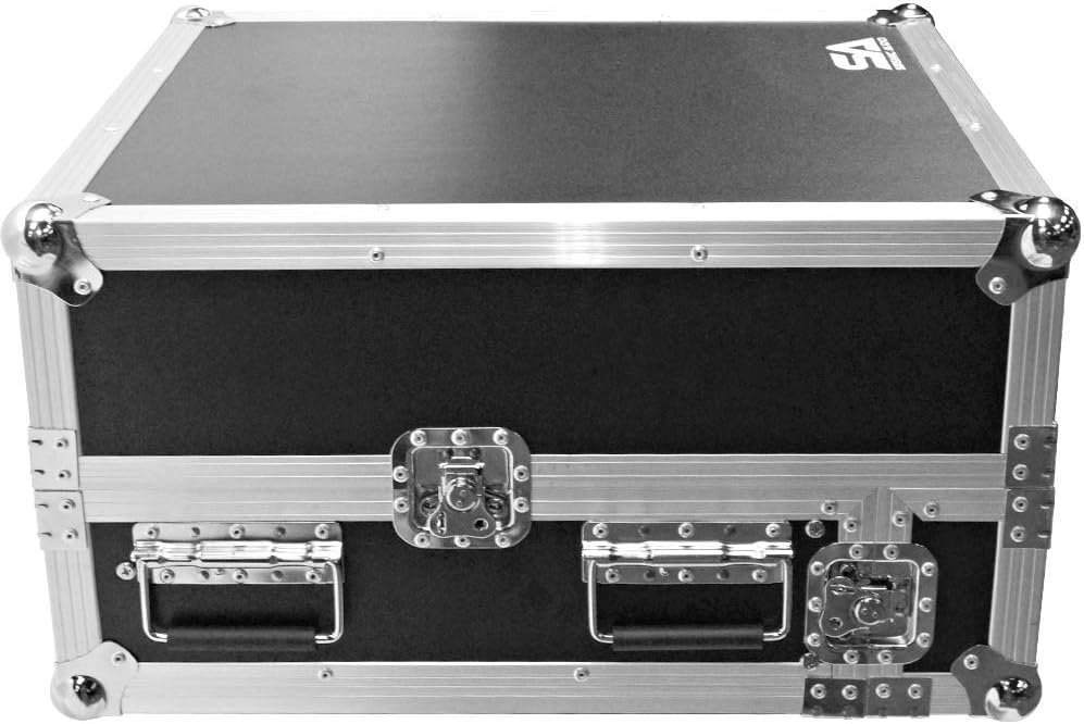 2 Space ATA Rack Case with 10U Mixer Top and Laptop Shelf A641