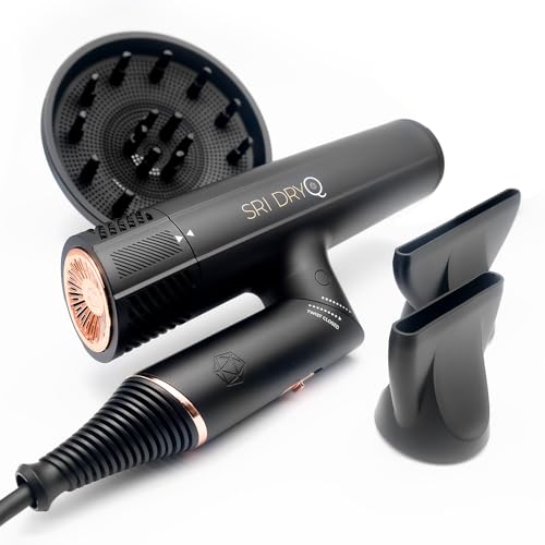Lightweight Foldable Hair Dryer with 3 Magnetic Attachments M740