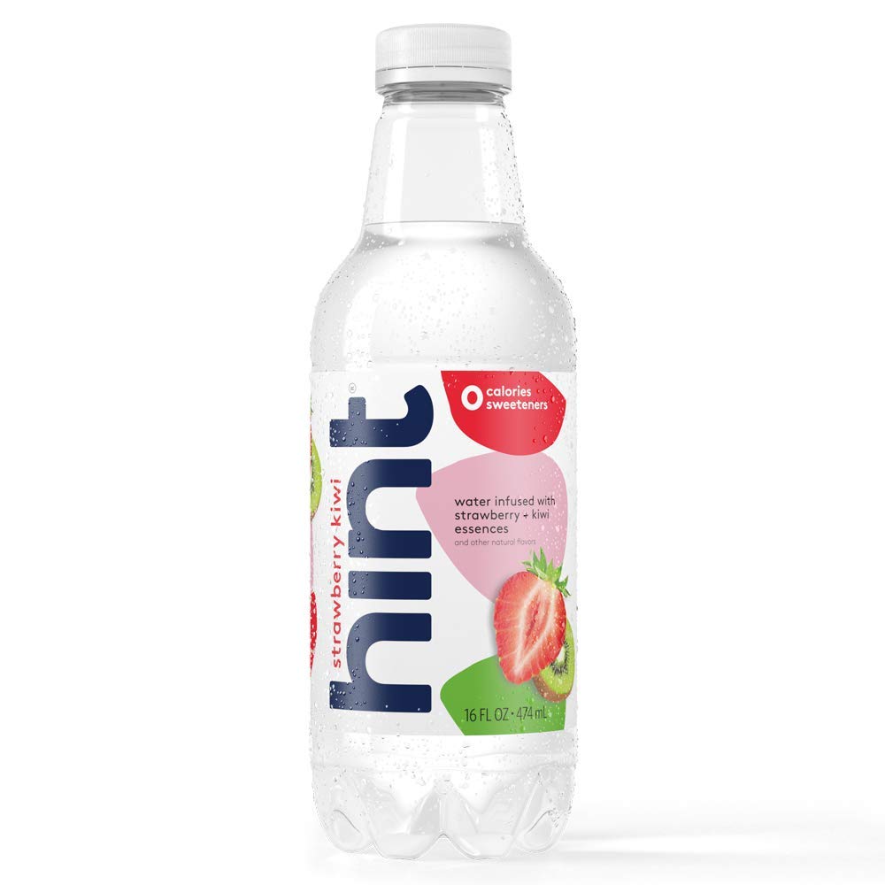 Strawberry Kiwi Unsweet Water, 16 Fluid Ounce (Pack of 12) R91433
