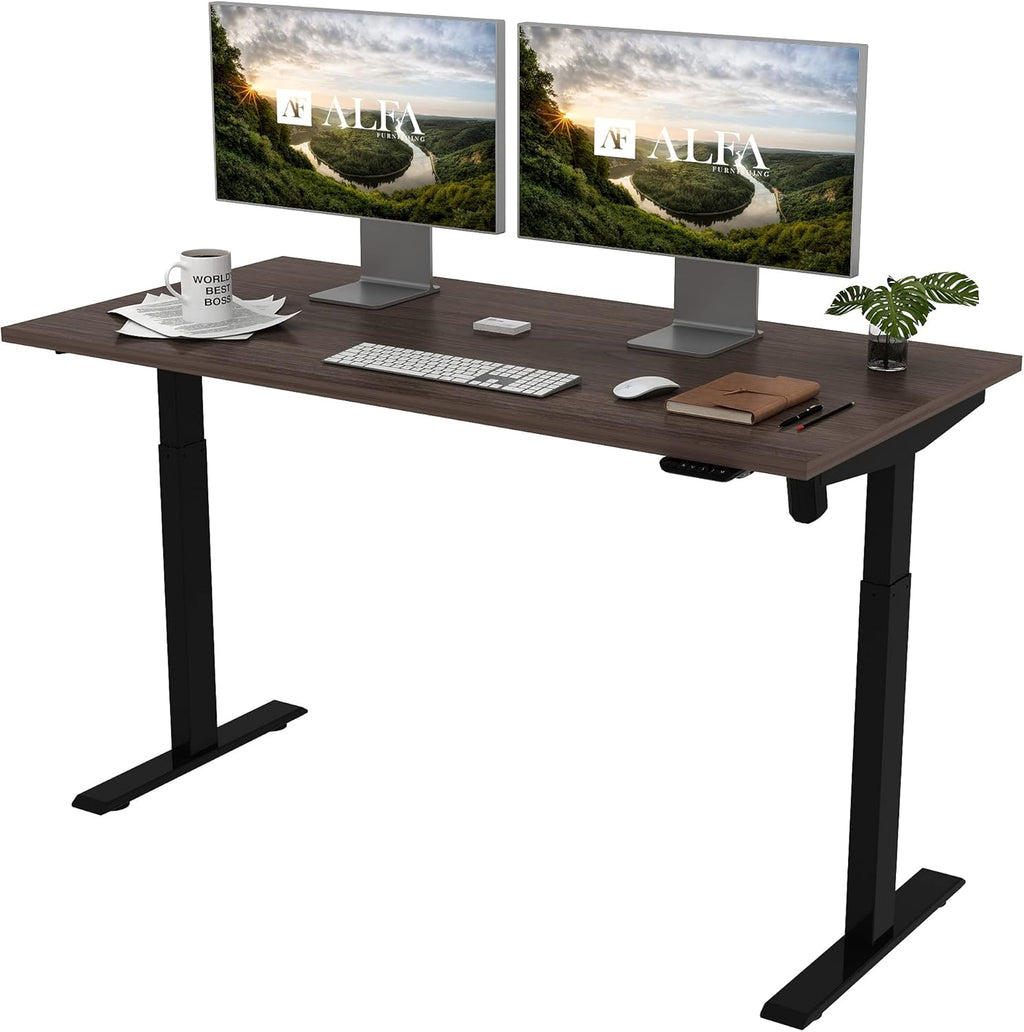 Height Adjustable Electric Sit Stand Desk Y553007