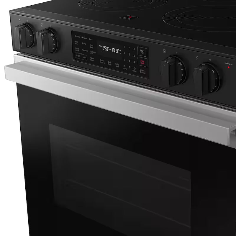 30 in. 6.3 cu. ft. 5 Element Smart Slide-In Electric Range with Air Fry in Stainless Steel I3243