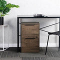 2-Drawer Vertical Filing Cabinet Distressed Gray R554050