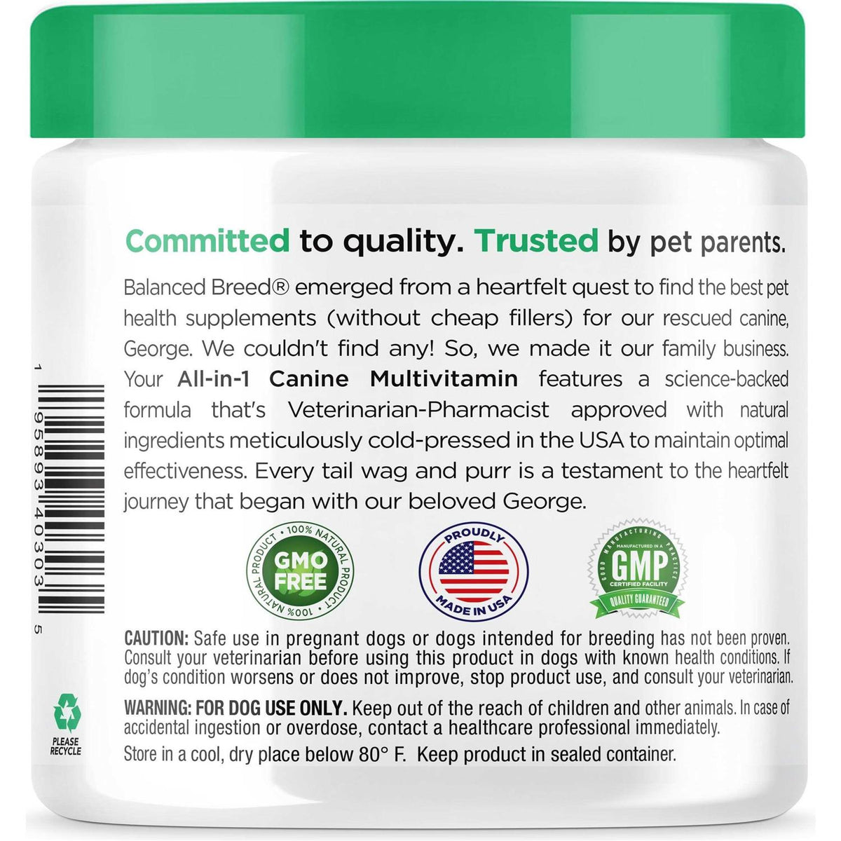 Canine Supplement & Multivitamin X664244