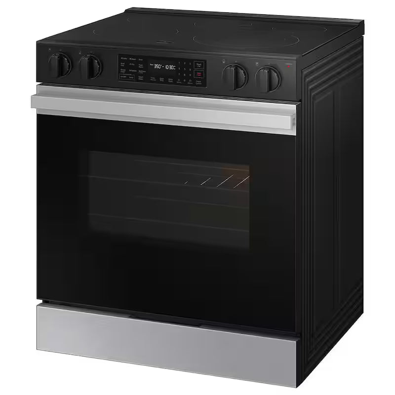 30 in. 6.3 cu. ft. 5 Element Smart Slide-In Electric Range with Air Fry in Stainless Steel I3243