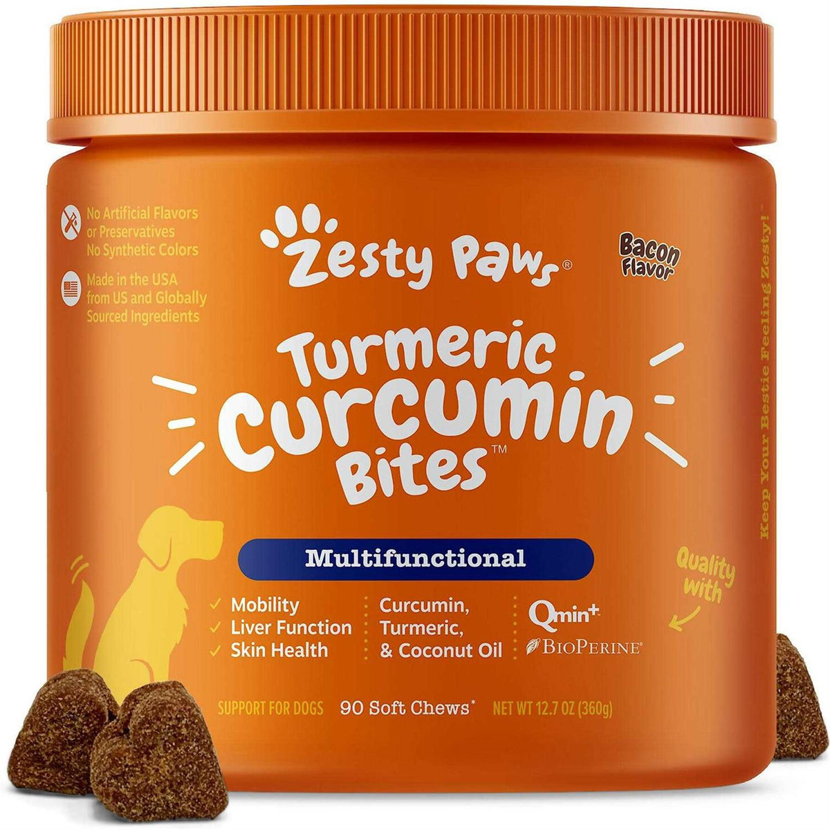 Turmeric Curcumin Bites for Dogs E397