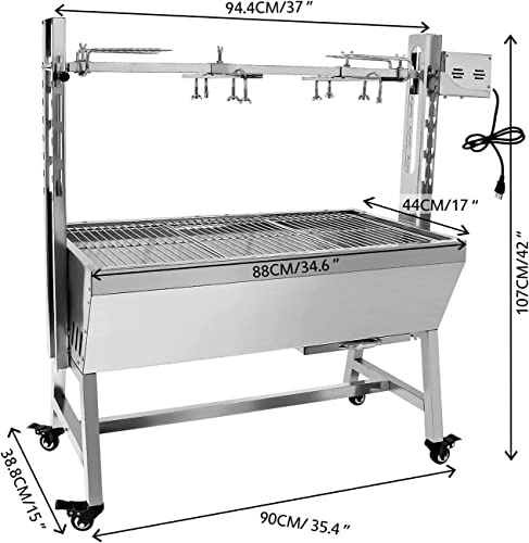 Stainless Steel Rotisserie Grill I525