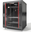 Locking Wall Mount Server Rack Cabinet, 24-Inch Deep, 15U Y36363