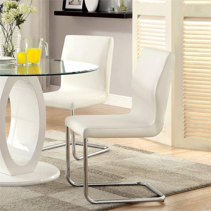 White Dining Chair (Set of 2) T4310