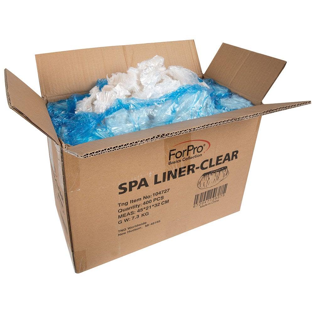 Disposable Pedicure Spa Liners, Clear V836862