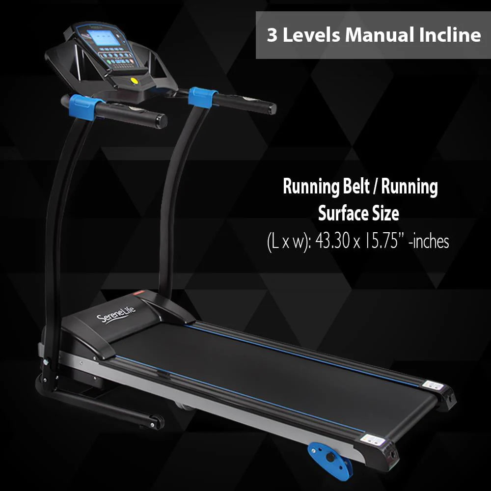 Foldable Cardio Exercise Machine with LCD G2174