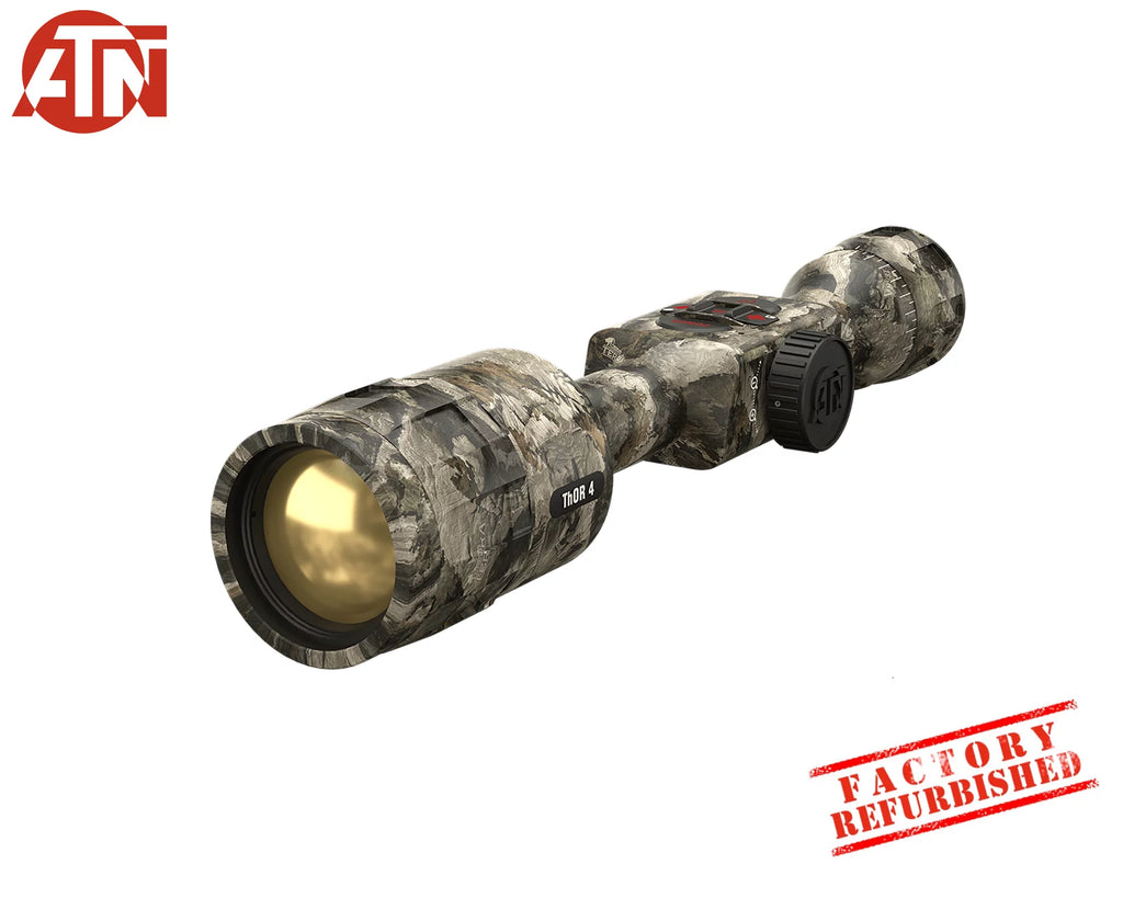 Restored ATN Thor 4 384 4.5-18x Thermal Rifle Scope H7802