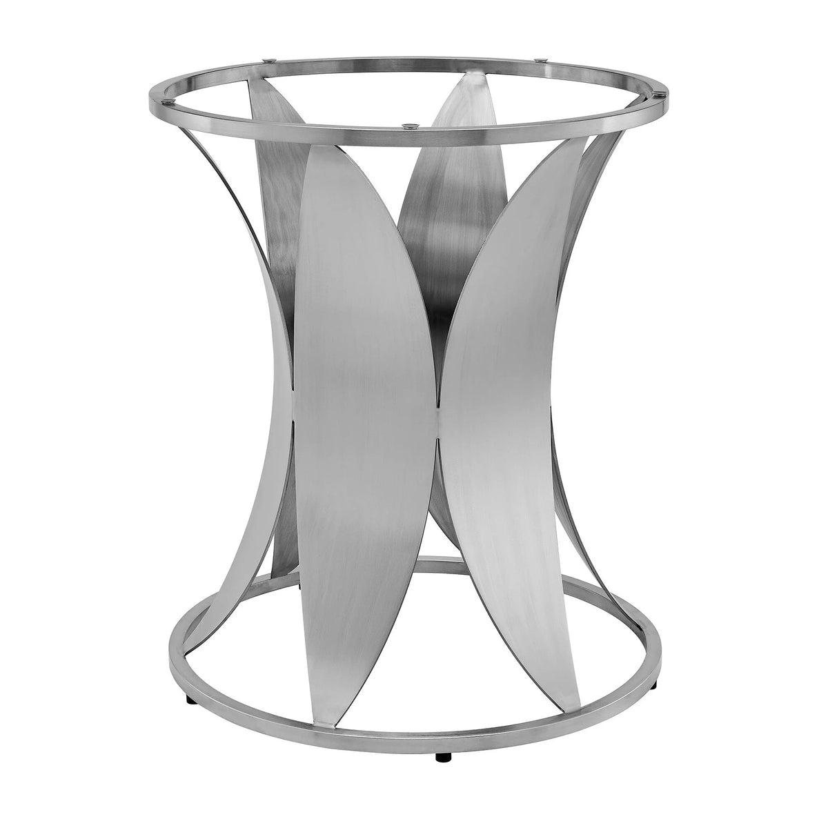48 Inch Round Glass Top Dining Table with Pedestal Base W815047