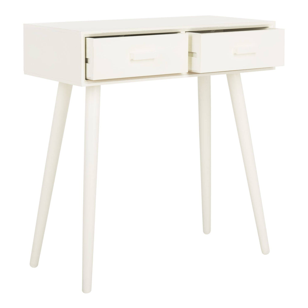 Black 2 Drawer Console I3508