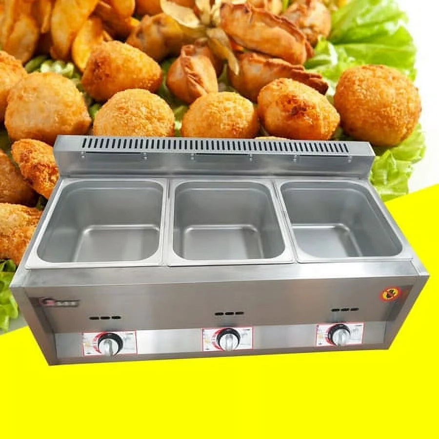 Commercial Propane Deep Fryer Countertop 18L Gas Fryer J362