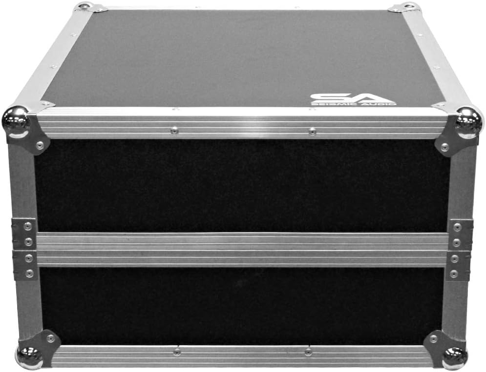 2 Space ATA Rack Case with 10U Mixer Top and Laptop Shelf A641