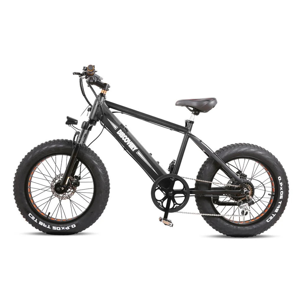 White 20in Fat Tire Electric Bicycle V8423