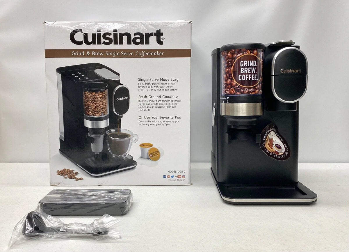 Single-Serve Coffeemaker, 100g, Black S100