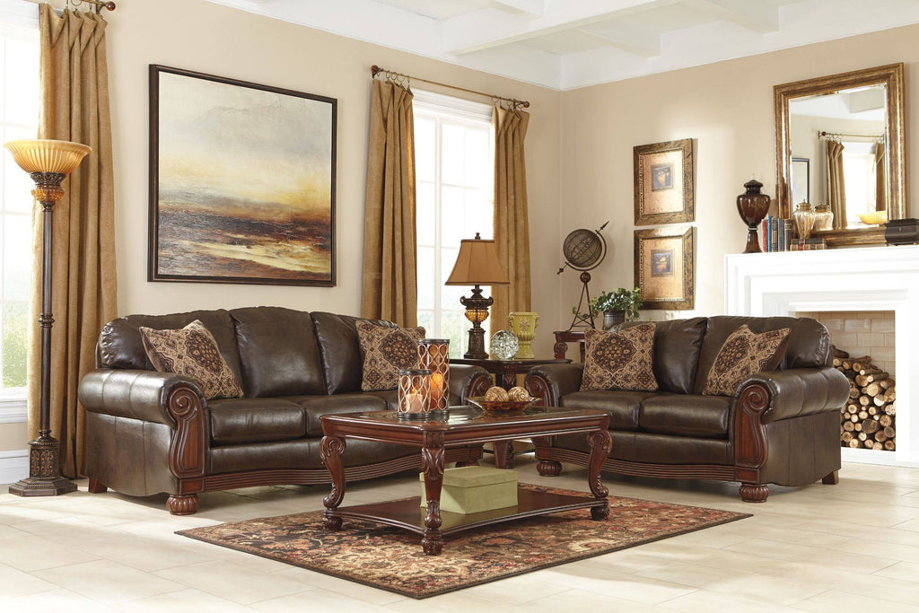 Brown Rectangular Cocktail Table O6706