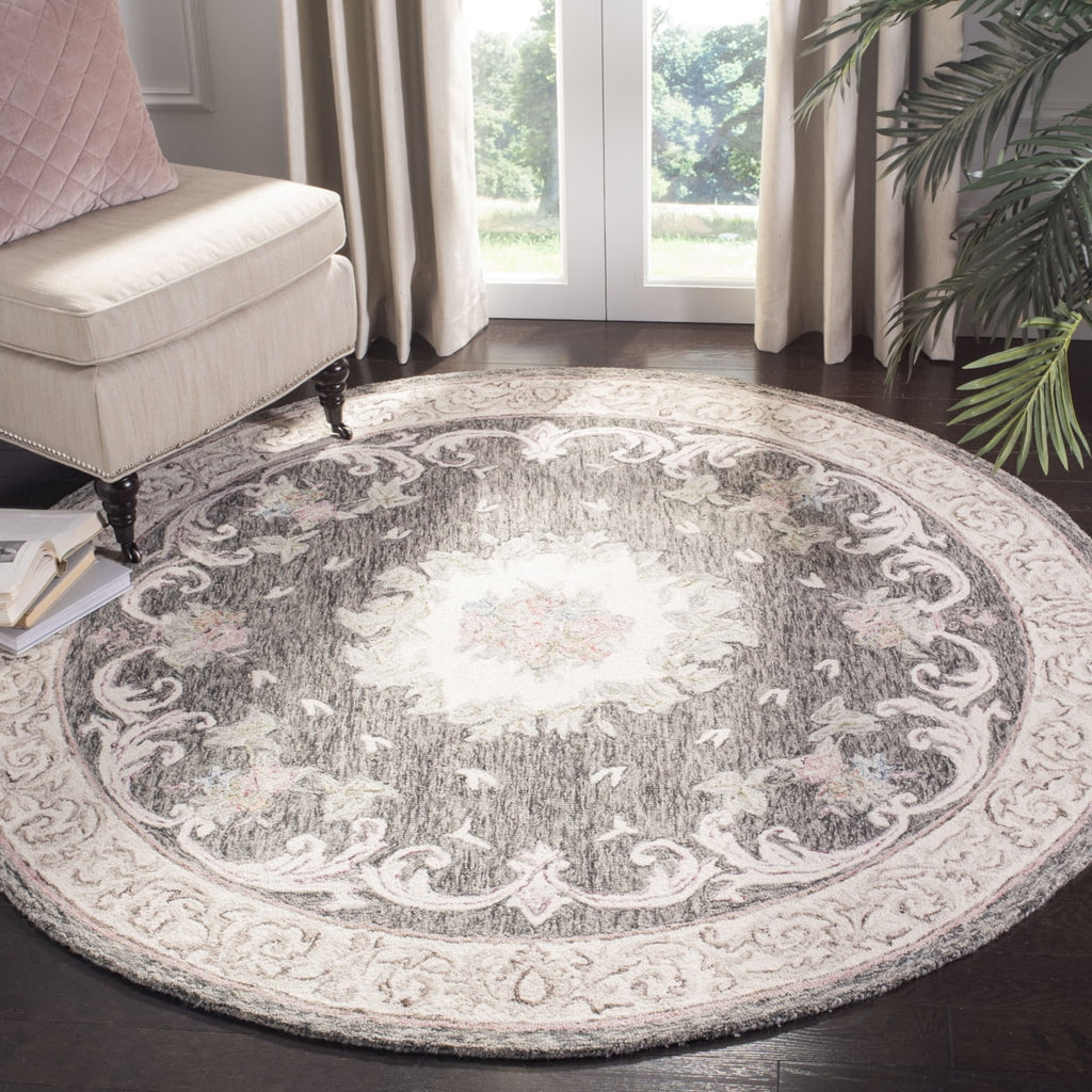 Ivory Charcoal Rug G72893