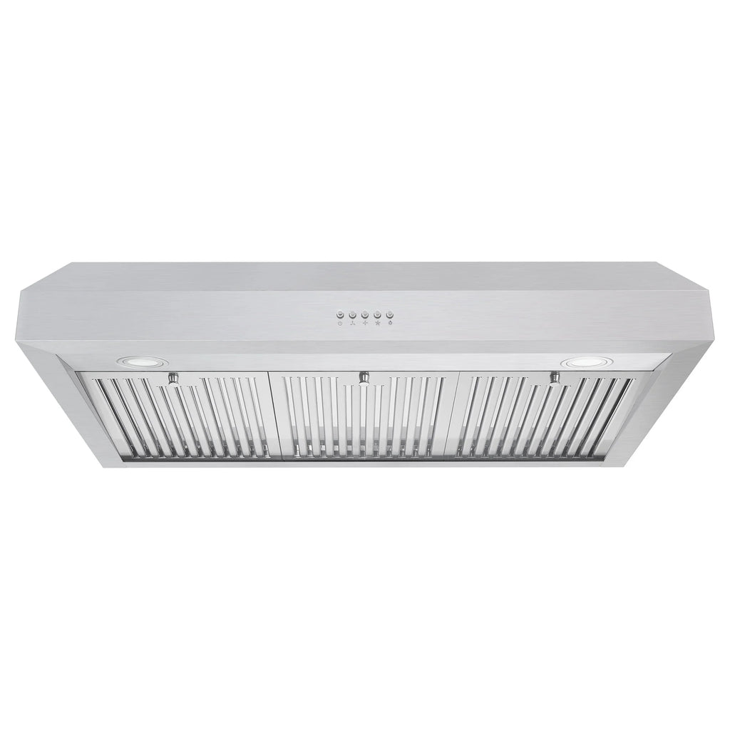 36" 380 CFM Ducted Under Cabinet Range Hood Stainless Steel B90830