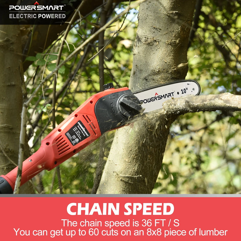 Corded Electric Pole Saw with Oiling System O731